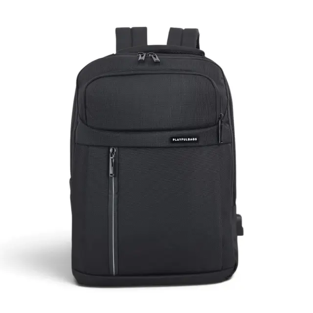 Επαγγελματικό Σακίδιο Πλάτης PLAYFULBAGS PS8501 43x31x17cm 23L. Μαύρο 2