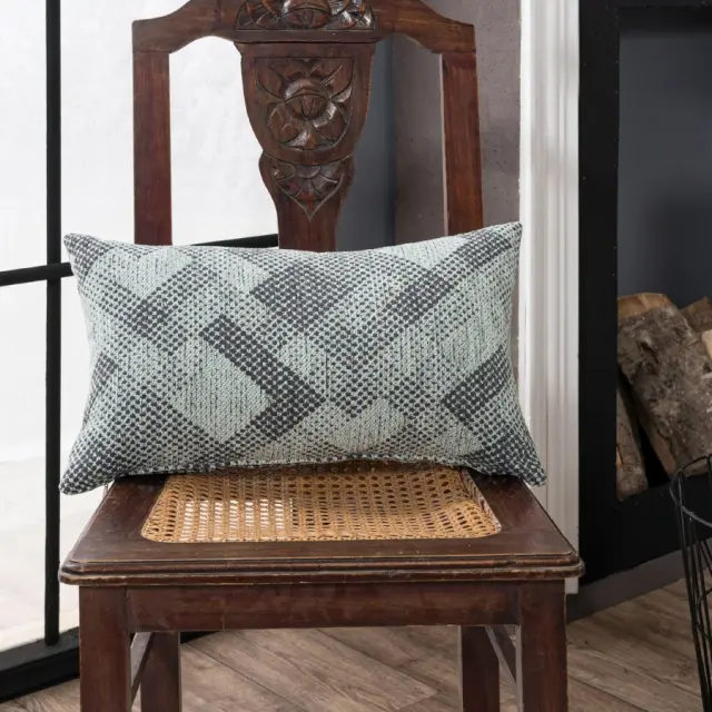 Μαξιλαροθήκη Bronx 13 TEORAN 65x65cm δαπέδου με γέμιση 2