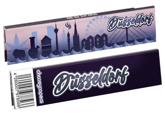 Choosypapers Χαρτάκια King Size Slim 32φ. - Dusseldorf