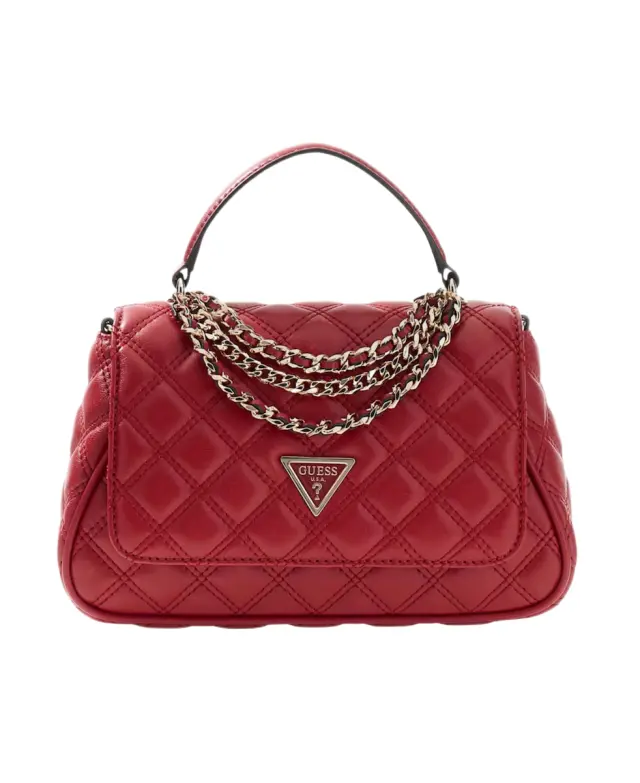 Guess γυναικεία τσάντα χειρός/χιαστί GIULLY II TOP HANDLE FLAP HWQG9673190-2