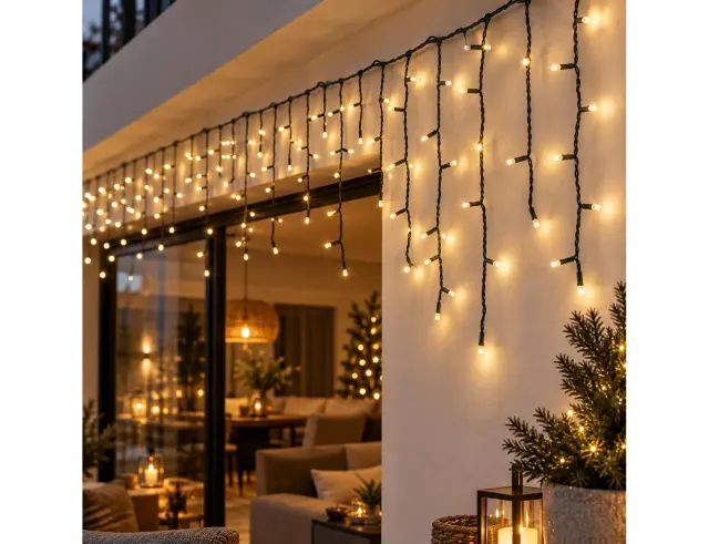 Διακοσμητικός Φωτισμός (AGL451310) με 360 Φωτάκια LED - 1200×52 cm AGL451310