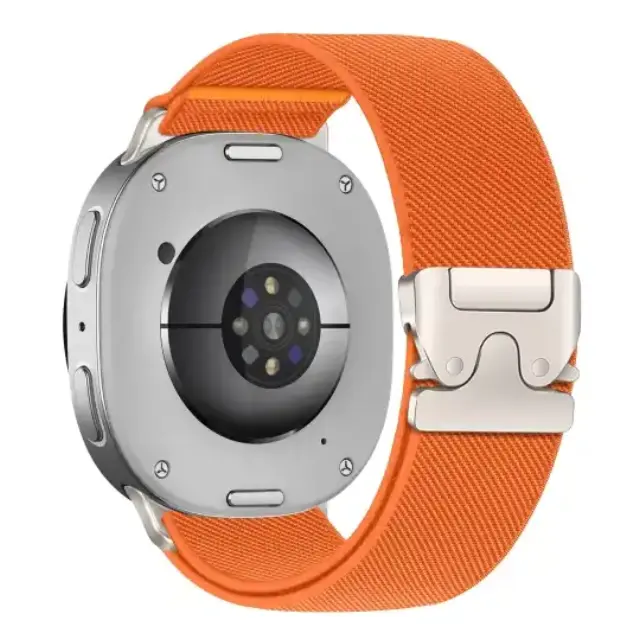 Tech-protect Nylon Clasp Samsung Galaxy Watch 8 / 9 / Classic (40 / 44 / 46 Mm) Orange 2