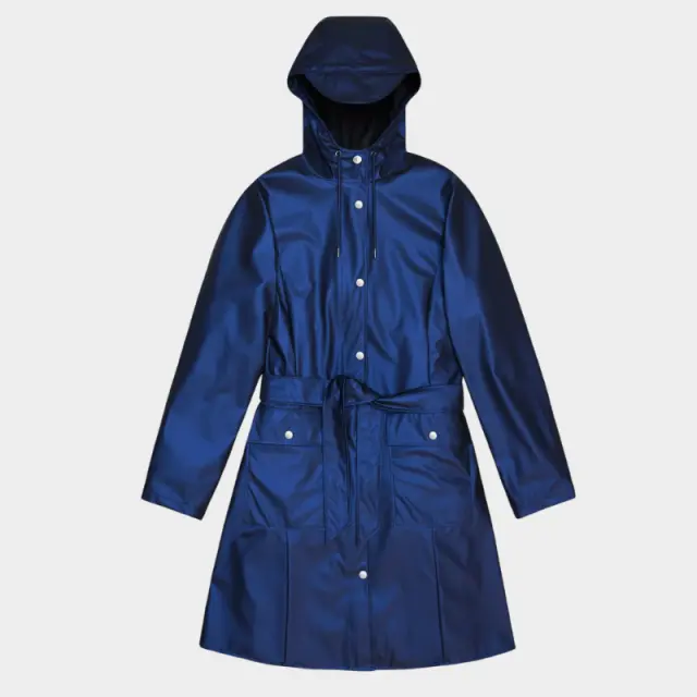 Μπουφάν Rains Curve Long Jacket W3 18130-181 Lucid Μπλε - XL