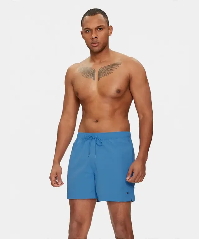 Tommy Hilfiger - Ανδρικό Μαγιό Σορτς UM0UM03280-C30 Γαλάζιο - M 3