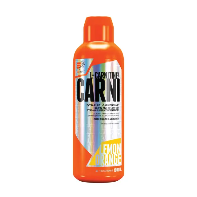 Extrifit Carni Liquid 120,000 mg lemon-orange, 1000-ml