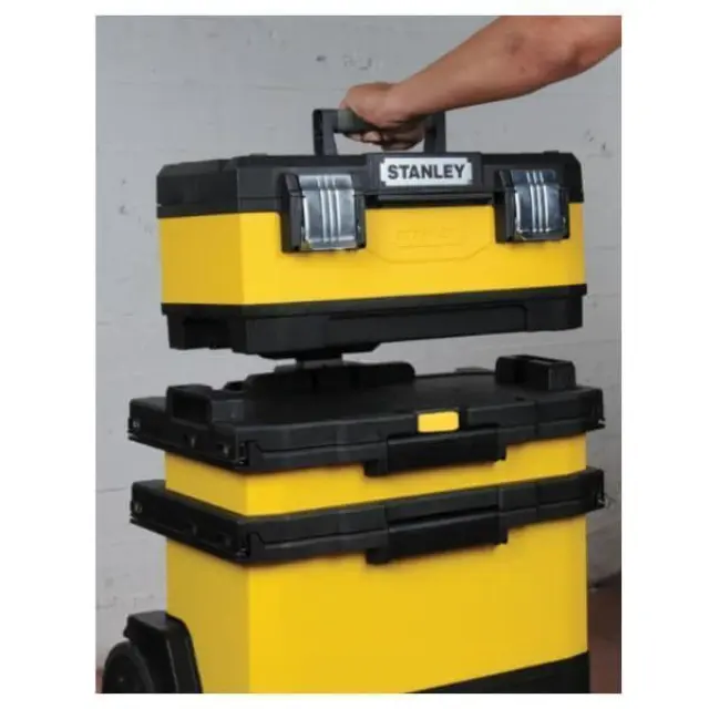 Stanley 1-95-621 - Εργαλειοθήκη Τροχήλατη Πλαστική 56.8x38.9x73cm 2