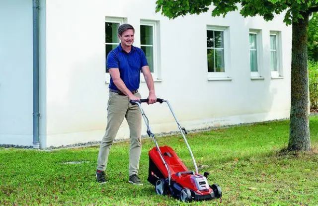 Einhell 3413266 - GE-CM 18/33 Li - Μηχανή Γκαζόν Μπαταρίας (Χωρίς Μπαταρία - Φορτιστή) 2