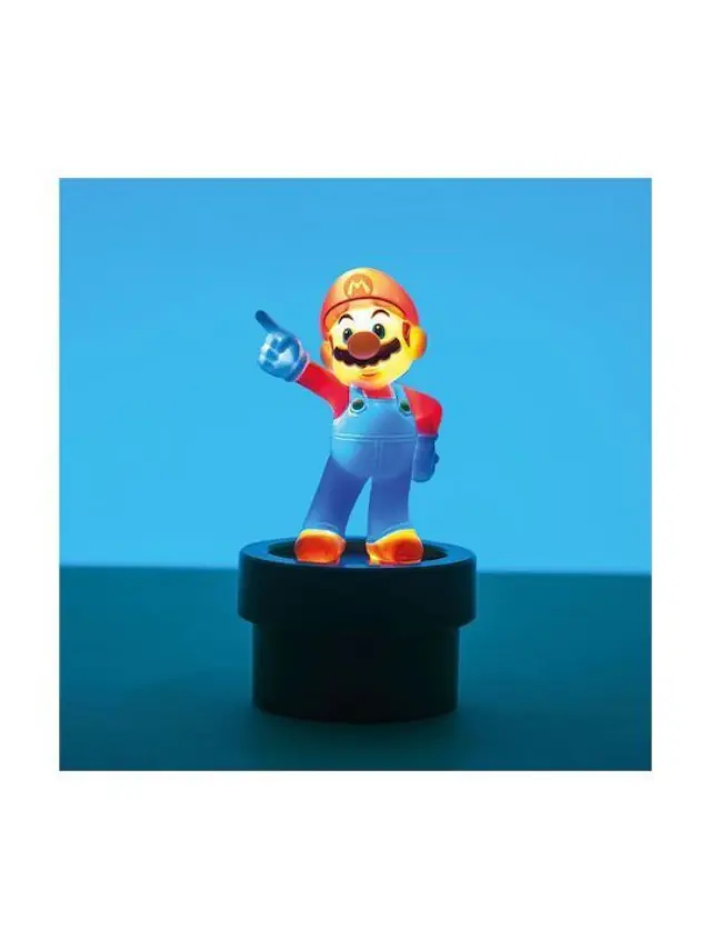Paladone® Διακοσμητικό Φωτιστικό Super Mario- Μπλε 3