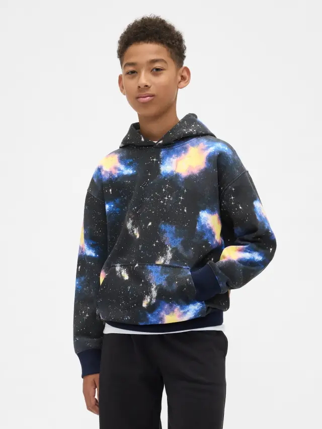 Παιδικό VintageSoft Relaxed Φούτερ Outer space - XXL