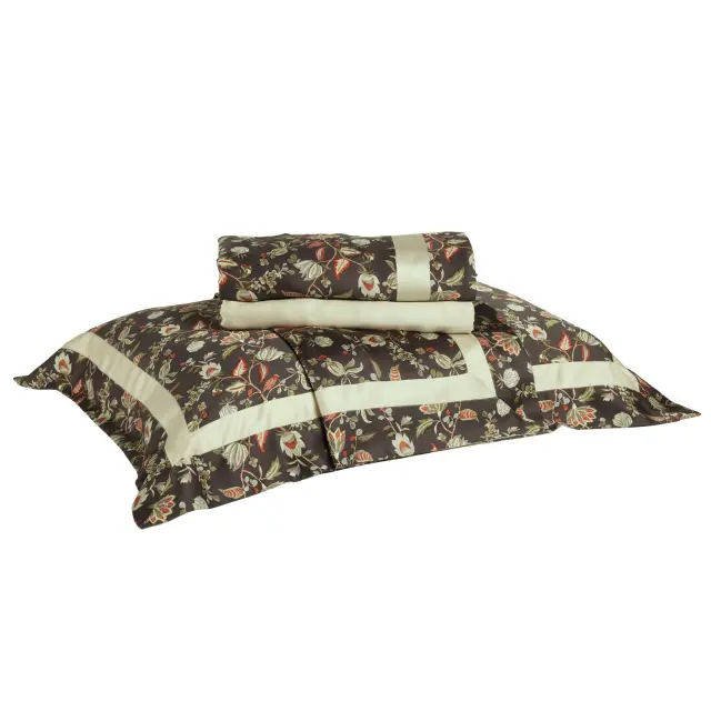 Σετ Σεντόνια 240x270 Υπέρδιπλα Executive Das Home 1706 Green-Grey Χωρίς Λάστιχο100% Tencel 3