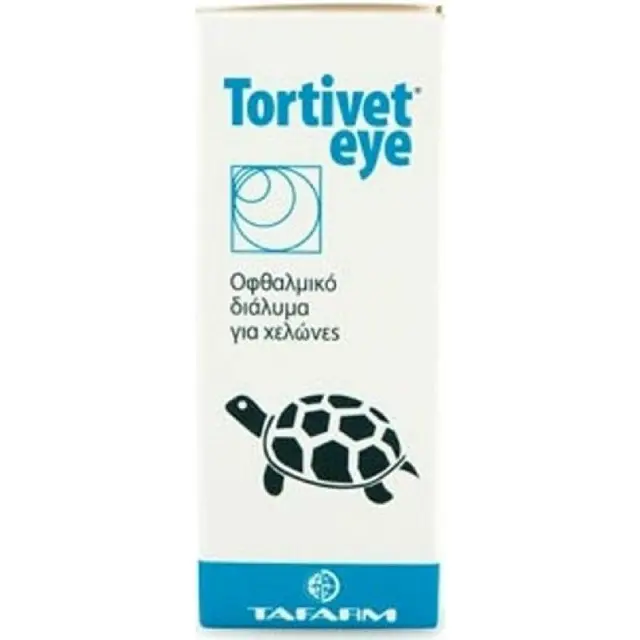 Tafarm Tortivet Eye Οφθαλμικό Διάλυμα για Χελώνες 15ml