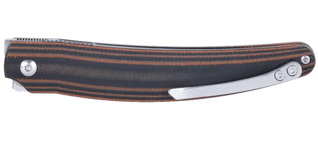Σουγιάς CRKT Ancestor Liner Lock Brown-Black 3