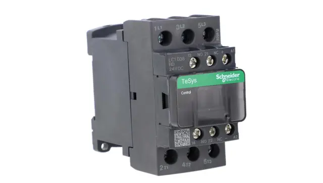 TeSys Deca contactor , 3P(3 NO) , AC-3/AC-3e , = 440V, 38 A , 24V DC standard coil