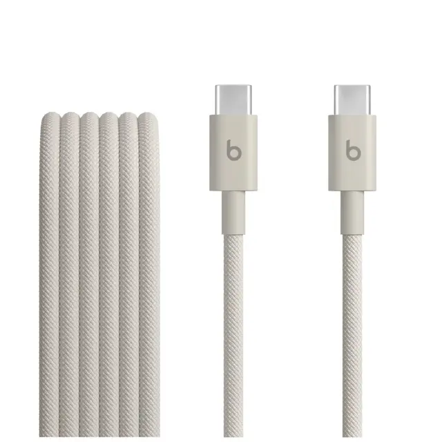 Apple® - Braided USB 2.0 Cable USB-C male - USB-C 60W Γκρι 1.5m /(MDGD4ZM/A).