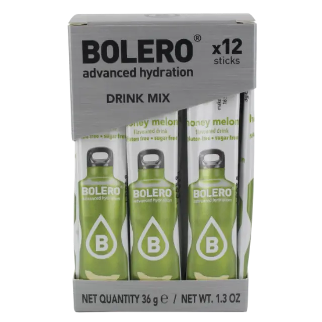 BOLERO Πεπόνι - Χυμός σε σκόνη για 0,5L (Κουτί των 12) x 3gr
