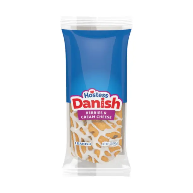 Hostess Iced Berries & Cream Danish 142gr