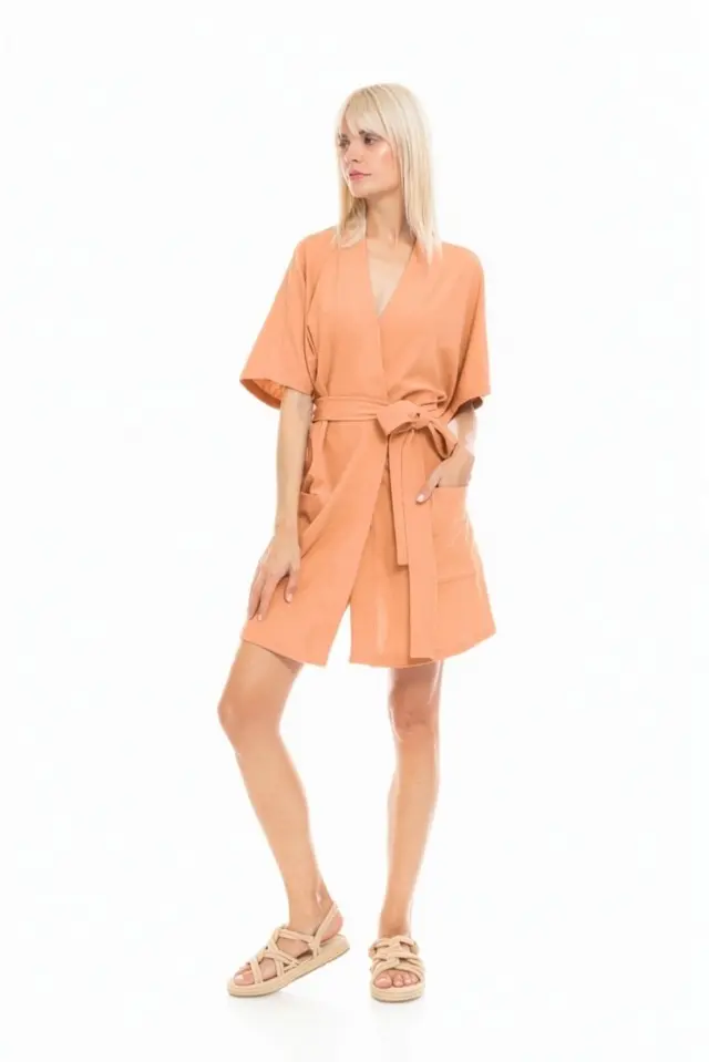 B309 - Apricot - ROBE TERRY 2