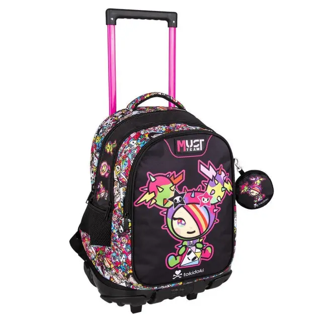 Τσάντα Τρόλεϊ με 3 Θήκες Tokidoki Cactus / 470333 (Must)
