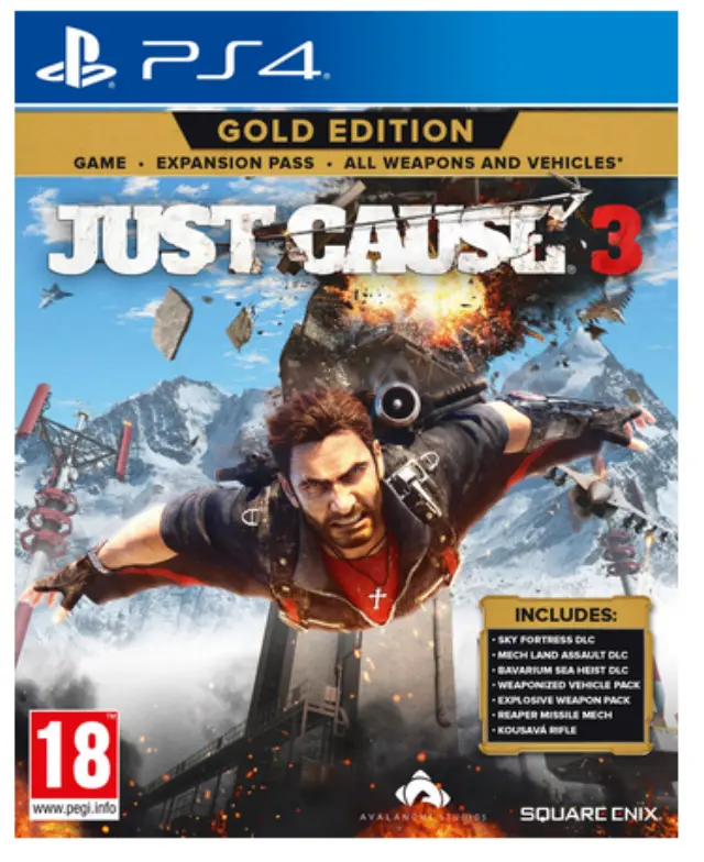 PS4 JUST CAUSE 3 - GOLD EDITION