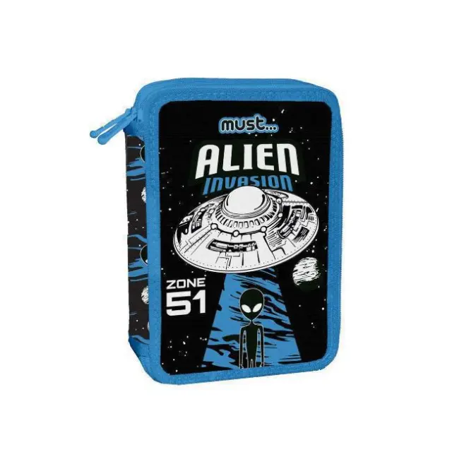 Must Κασετίνα Διπλή Γεμάτη Alien Invasion (000584734)