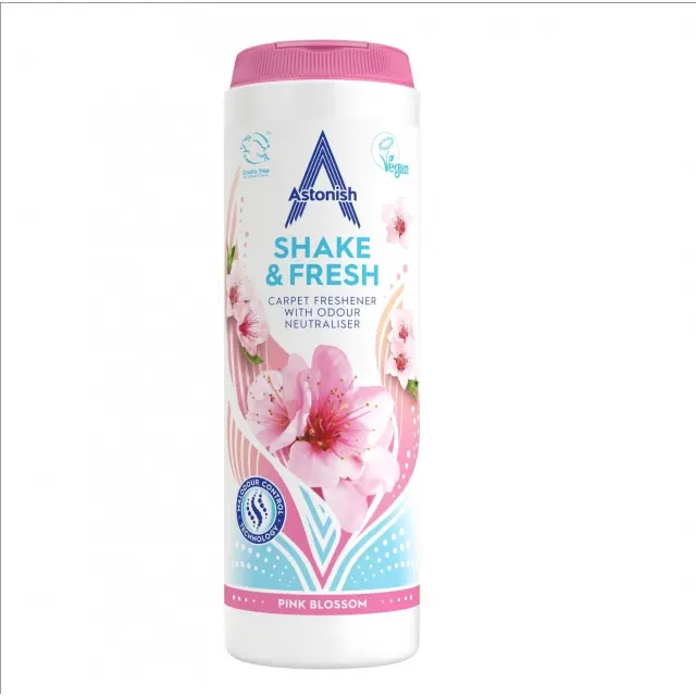 Astonish Shake & Fresh λουλούδια 350gr Σκόνη φρεσκαρίσματος χαλιών