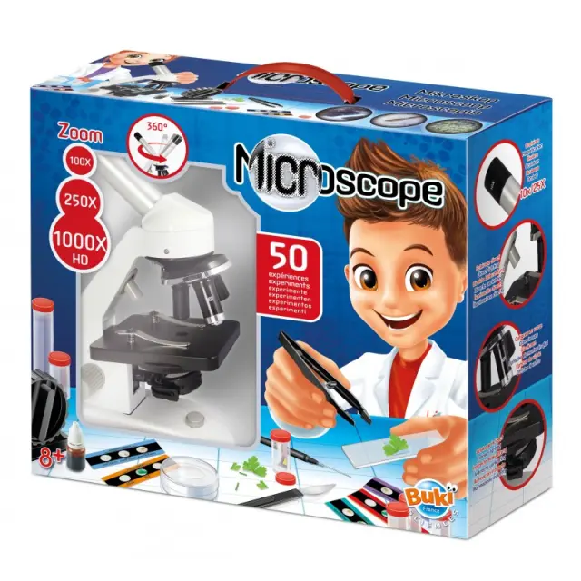 Buki France Μικροσκόπιο 50 Πειράματα (8+ ετών) MR600