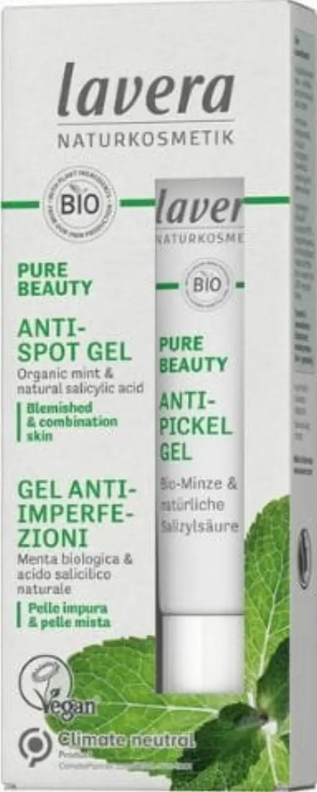 Lavera Beauty Anti Spot Ενυδατικό Gel Προσώπου 15ml