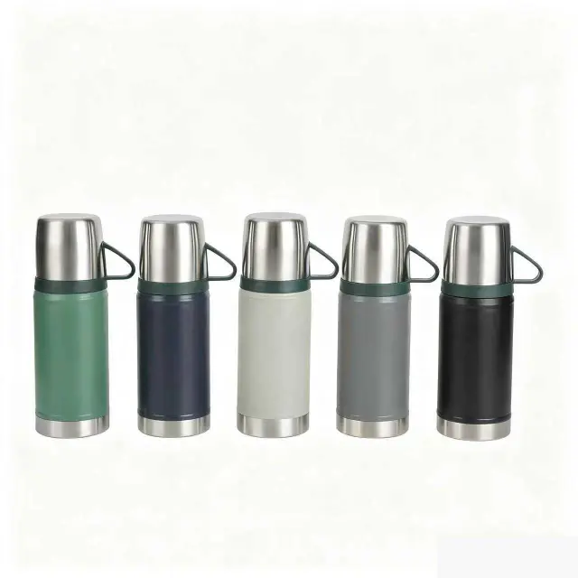 Φορητό παγούρι-θερμός - 650ml - 413357 - Light Grey 3
