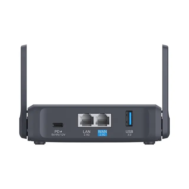 GL.iNet Mobile Router GL-BE3600 Dual Band WiFi 7 Gray (GL-BE3600) 2