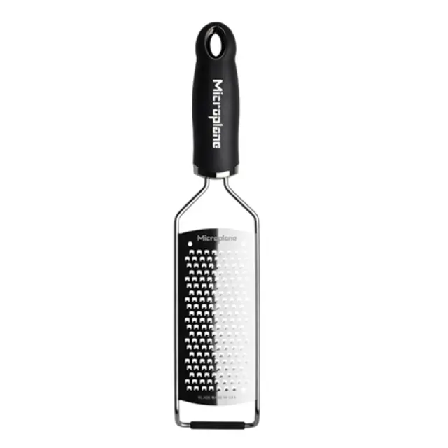 Microplane Gourmet Coarse Τρίφτης Χονδρής Κοπής Ανοξείδωτος 31.2cm Μαύρος