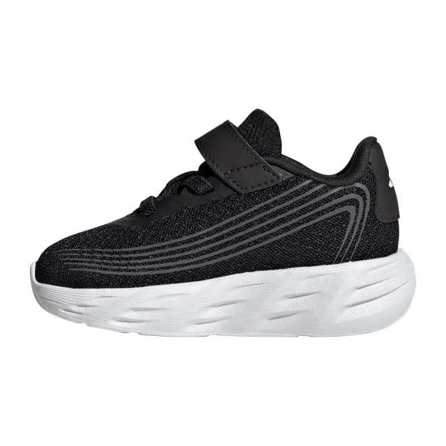 adidas Performance Infant's Galaxy 8 El I Μαύρο - Άσπρο KI1681 (adidas Performance) 2