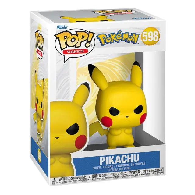 Funko Pop! Games: Pokemon - Pikachu Grumpy #598 (FNK50434) 2