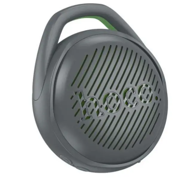 Hoco Φορητό Επαναφορτιζόμενο Ηχείο Bluetooth 5W με Ραδιόφωνο Γκρι HC24