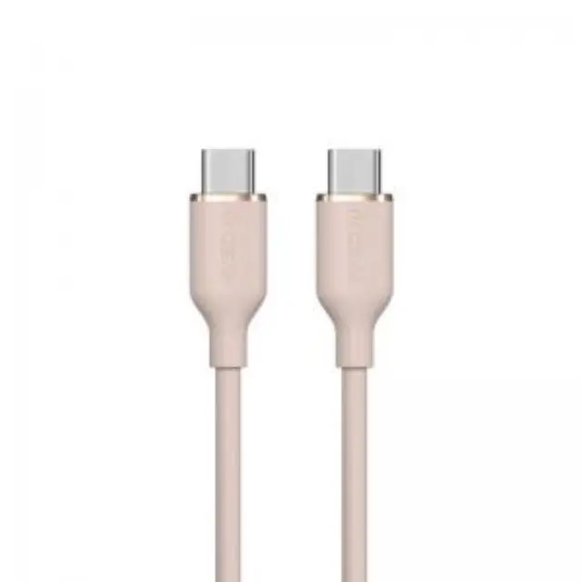 Καλώδιο Σύνδεσης USB 2.0 Devia EC632 USB C σε USB C PD 60W 1.2m Jelly Ροζ N62853 2