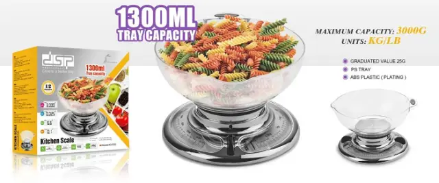 Ζυγαριά κουζίνας αναλογική με κάδο - KD7032 - DSP - 615440 2