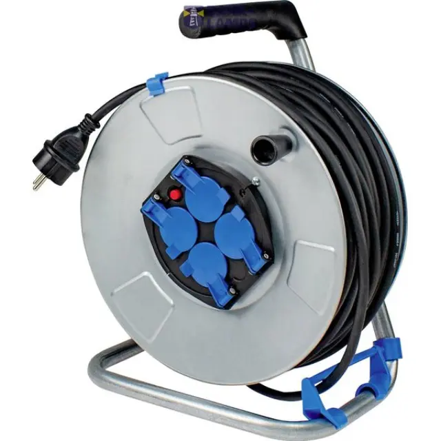 Cable reel 50m 4V Wire 3*1.5 10319 Schwabe