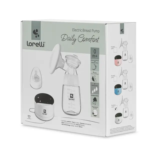 Lorelli Ηλεκτρικό Θήλαστρο “Daily comfort” Pink Ροζ 2
