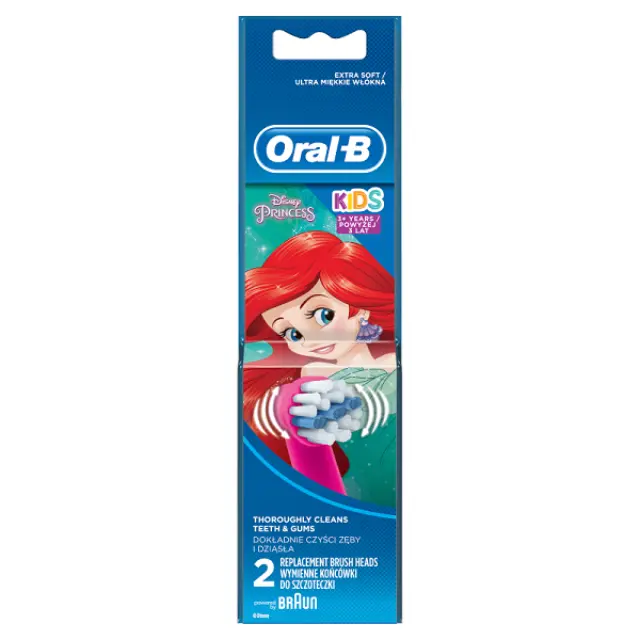 Oral-B Stages Power Mickey Mouse Ανταλλακτικές Κεφαλές της Παιδικής Οδοντόβουρτσας Power Stages, 2τμχ 2