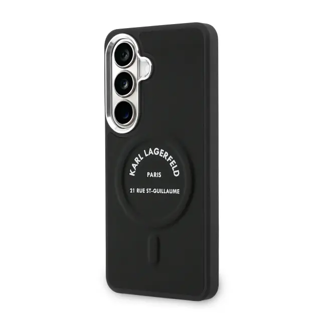 Karl Lagerfeld PU RSG Logo Magnetic Case for Samsung Galaxy S26+ Black 2