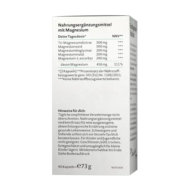 Nature Love Magnesium Komplex 2