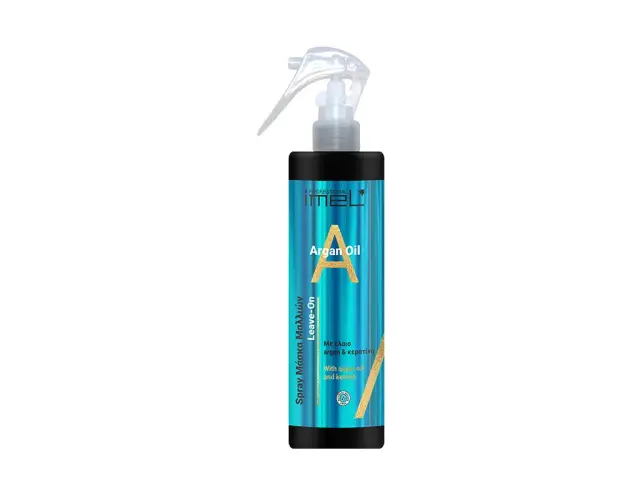 Imel Argan Oil Spray Μάσκα Μαλλιών Leave On 300ml