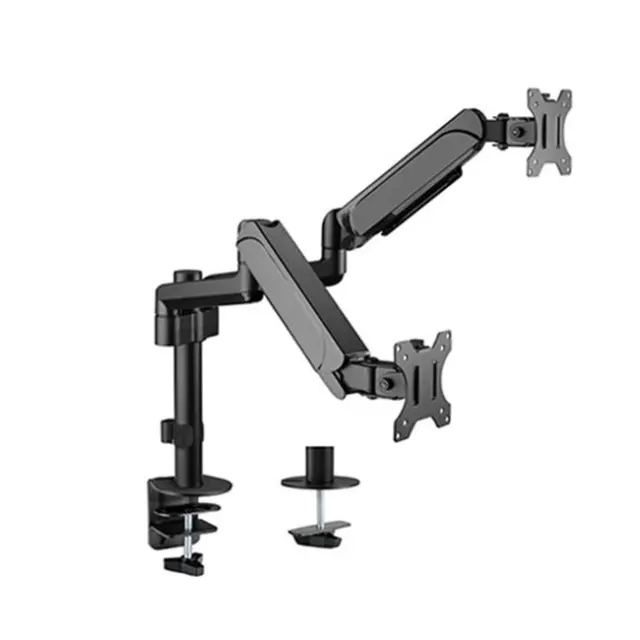 Gembird Βάση Οθόνης 2x 17-32" 9kg Black (MA-DA2P-01)