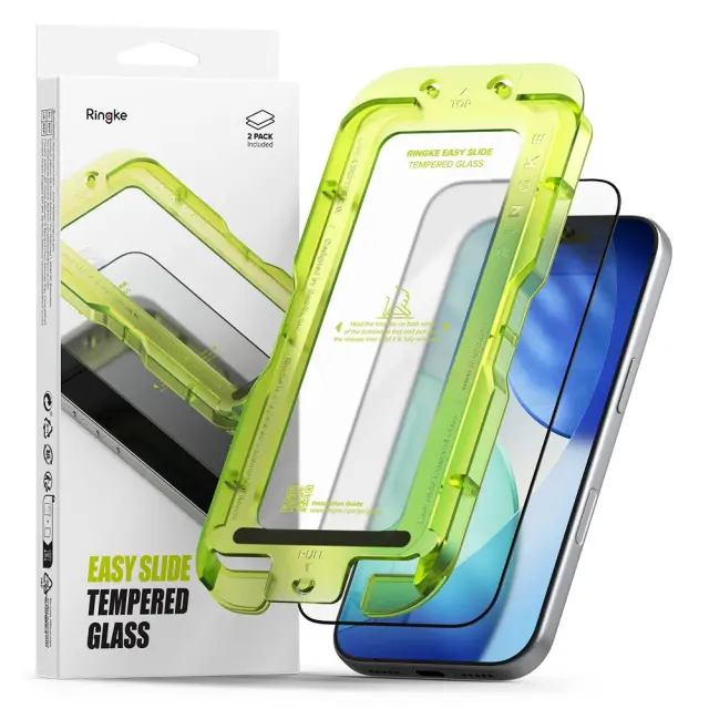Ringke Easy Slide 2-pack Iphone 17 Pro Max / 18 Pro Max Black