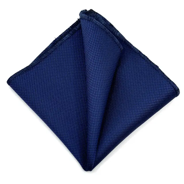 Μπλέ Navy Μαντήλι Ύφασμα Oxford 25*25