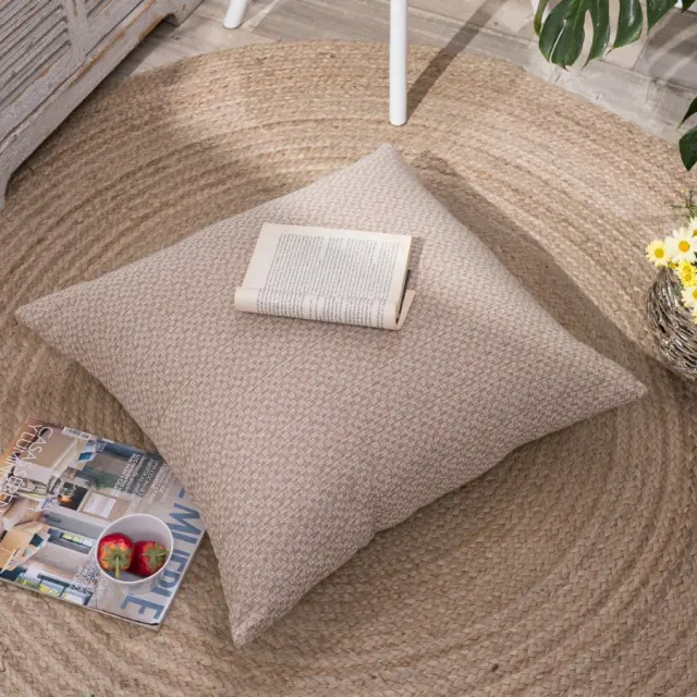 Μαξιλαροθήκη Pesaro 02 TEORAN 65x65cm δαπέδου με γέμιση 3