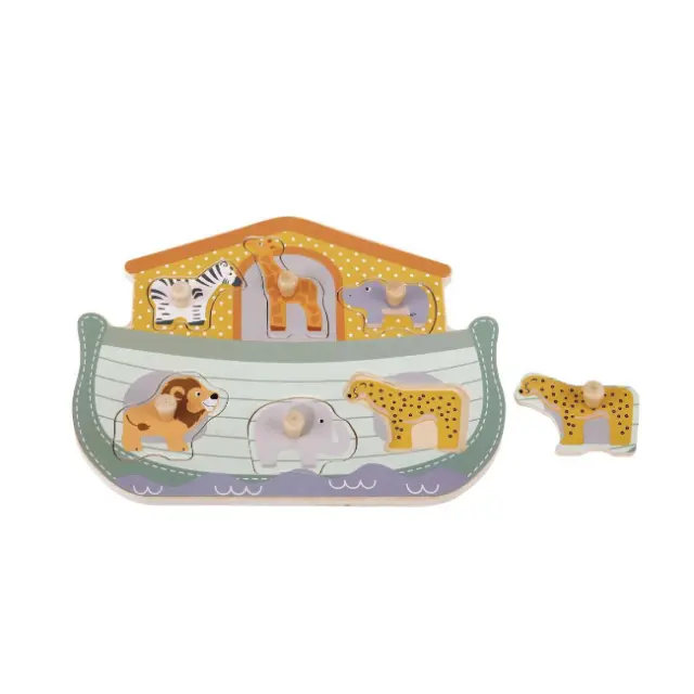 Luna Puzzle Ξύλινο Σφηνώματα Κιβωτός του Νώε (000622450)