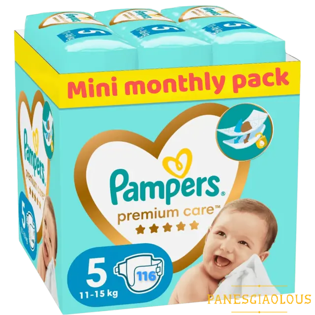Pampers Premium Care no5 11-16kg MiniMonthly 116τμχ