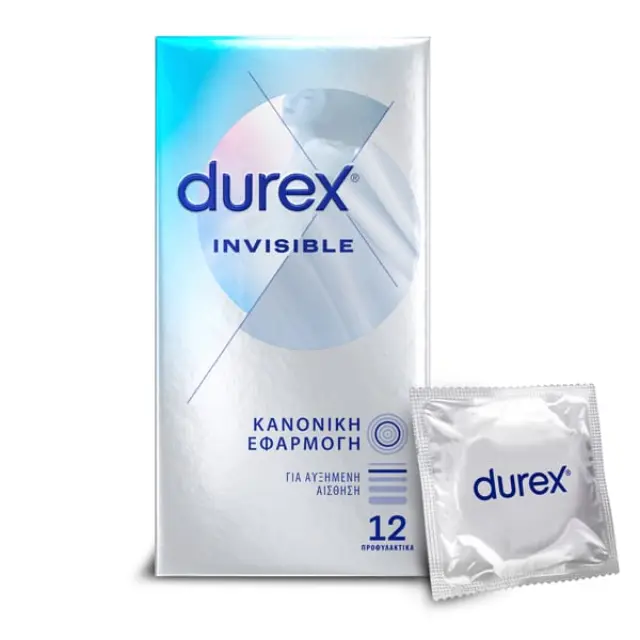 Durex Προφυλακτικά Εξαιρετικά Λεπτά για Αυξημένη Αίσθηση 12τμχ