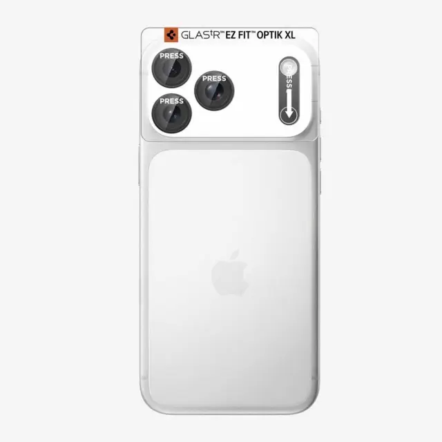 Spigen Optik Pro Xl Glas.tr Ez Fit Camera Protector iPhone 18 Pro Dark Grey 2