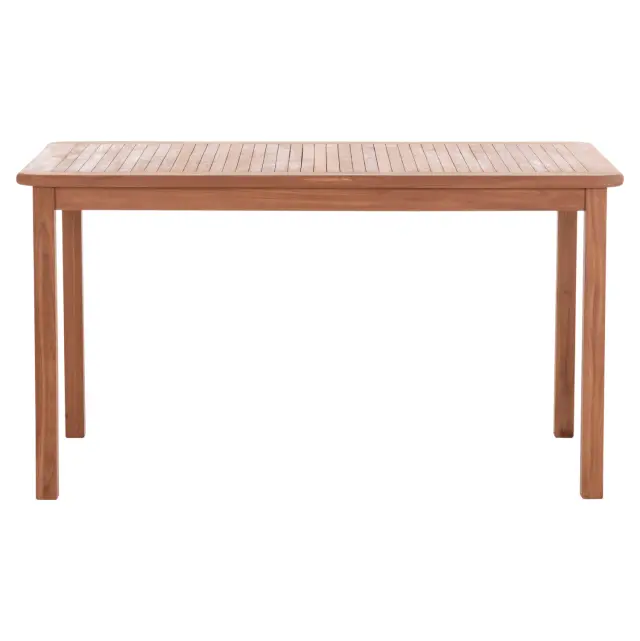 Τραπέζι ορθογώνιο Presscot ξύλο TEAK--φυσικό 140x80x76 εκ. 3